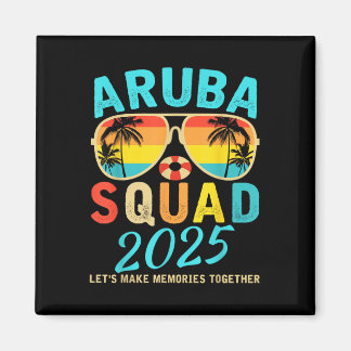 Aruba Squad 2025 Vacation Friends Family Matching  Magnet