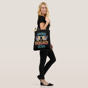 Aruba Squad 2026 Retro Tote Bag