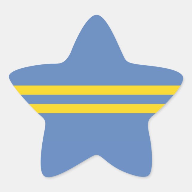aruba star sticker (Front)