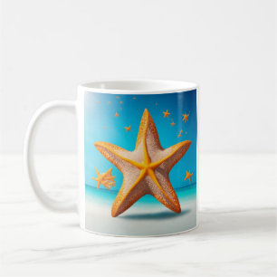 Aruba starfish coffee mug