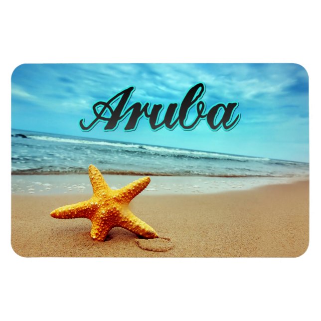 Aruba starfish magnet (Horizontal)