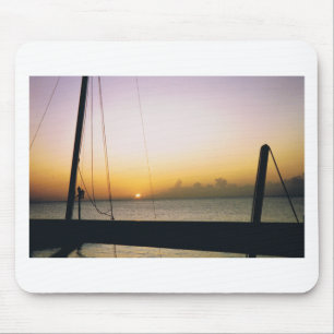 Aruba Sunset Mouse Mat