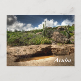 Aruba, the golden rush is over postcard