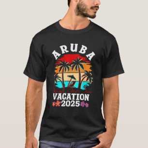Aruba Trip 2025 Funny Cousin Friends Summer Beach T-Shirt