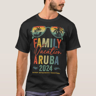 Aruba Vacation 2024 Matching Family Group Summer T-Shirt