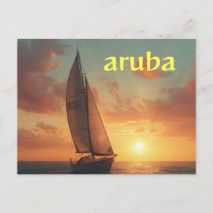 aruba vacation Postcard