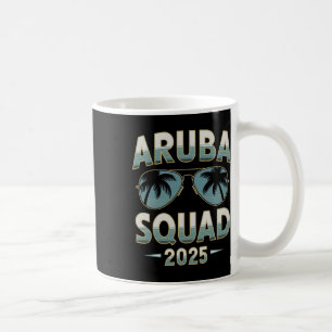 Aruba Vacation Squad 2025 Matching Family Vacation Coffee Mug