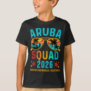 Aruba Vacation Squad Family Matching Artwork T-Shirt