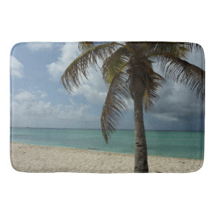Aruban Beach I Beautiful Nature Scene Bath Mat