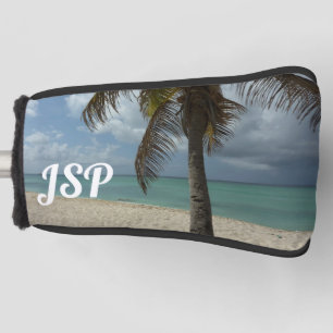 Aruban Beach I Beautiful Nature Scene Golf Head Cover
