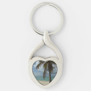 Aruban Beach I Beautiful Nature Scene Key Ring