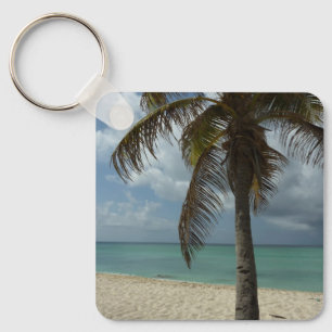Aruban Beach I Beautiful Nature Scene Key Ring
