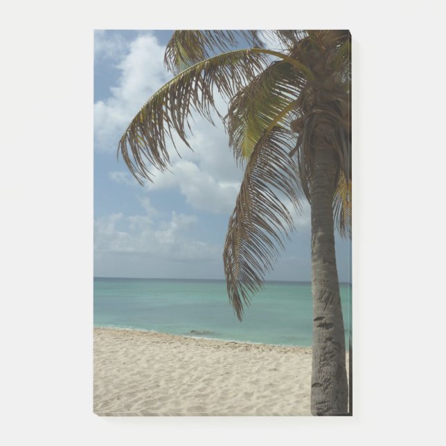 Aruban Beach I Beautiful Nature Scene Post-it Notes (Front)