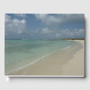 Aruban Beach II Beautiful Nature Scene Guest Book