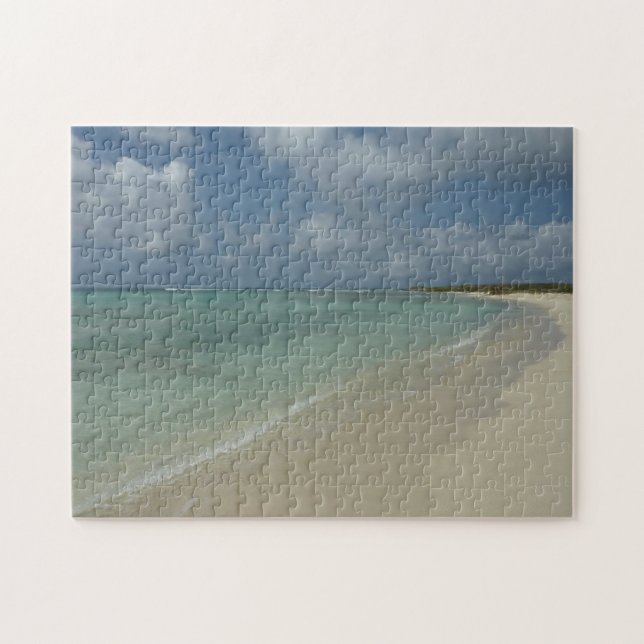 Aruban Beach II Beautiful Nature Scene Jigsaw Puzzle (Horizontal)