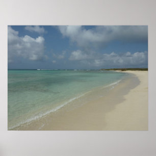 Aruban Beach II Beautiful Nature Scene Poster