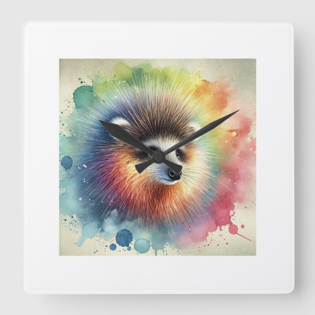 Aruco in the Light of Nature 230824AREF130 - Water Square Wall Clock (Front)