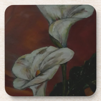 Arum Lilies 2 Coaster