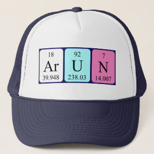 Arun periodic table name hat