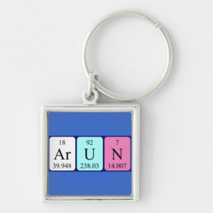 Arun periodic table name keyring