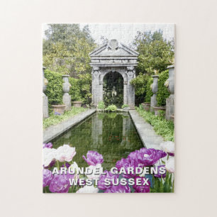 Arundel Gardens in Spring Time, West Sussex Jigsaw Puzzle