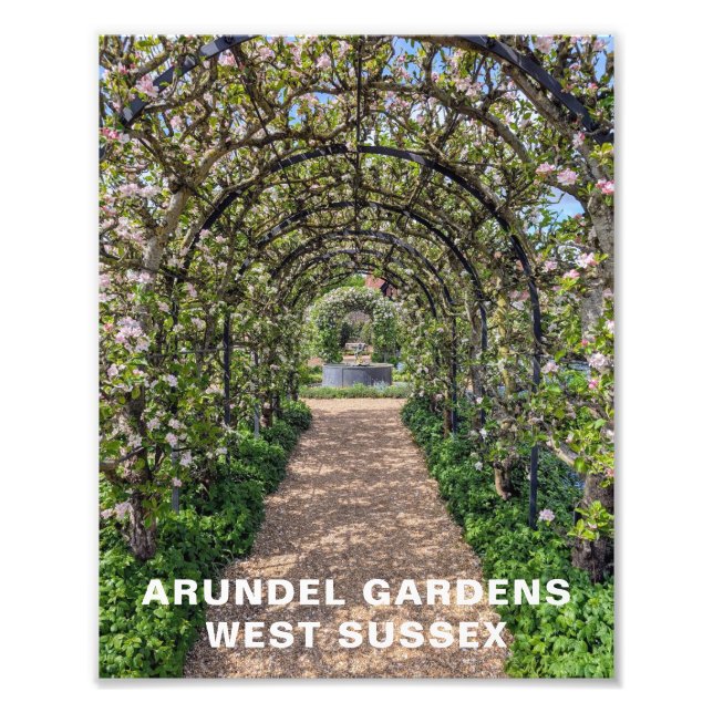 Arundel Gardens in Spring Time, West Sussex Photo (Front)