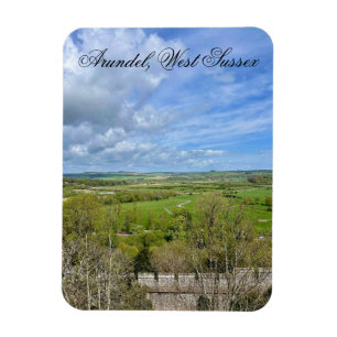 Arundel in Spring Time, West Sussex Magnet