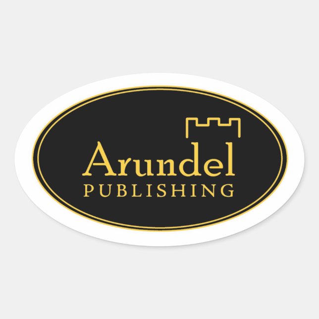 Arundel Logo Oval Sticker (Front)