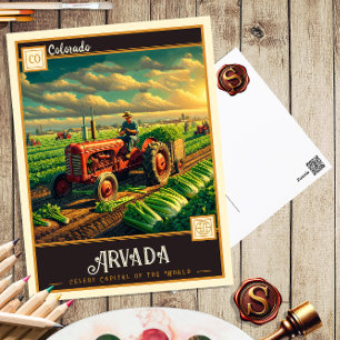 Arvada, Colorado   Vintage Postcard
