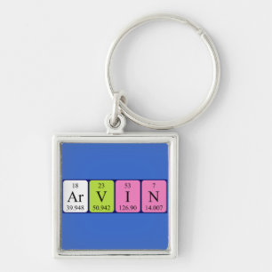 Arvin periodic table name keyring