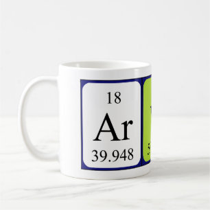 Arvin periodic table name mug