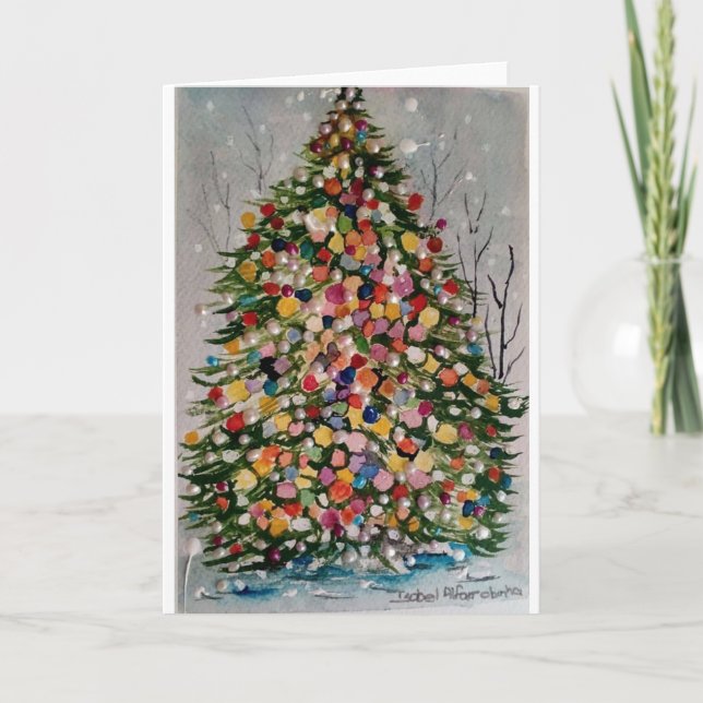 ARVORE DE NATAL HOLIDAY CARD (Front)