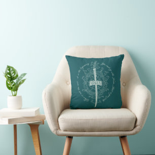 ARWEN™ Elven Sword Quote Cushion