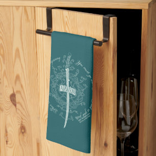 ARWEN™ Elven Sword Quote Tea Towel