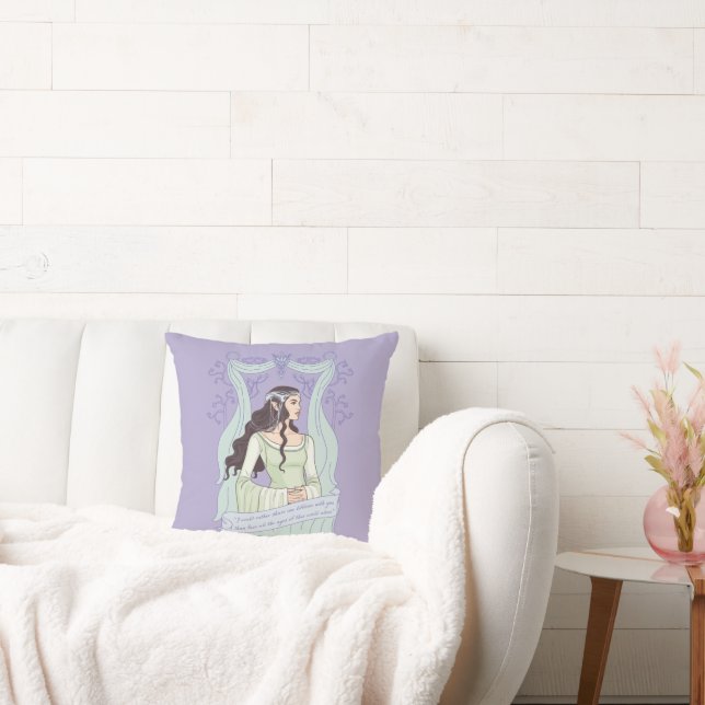 ARWEN™ "Share One Lifetime With You" Graphic Cushion (Couch)