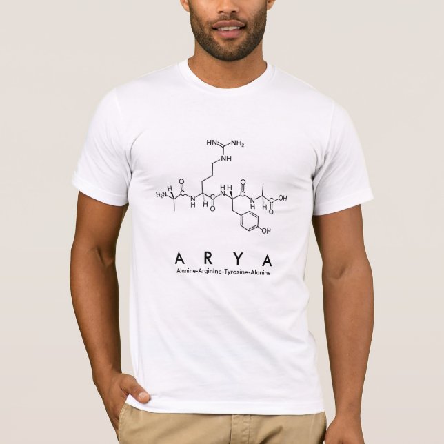 Arya peptide name shirt M (Front)