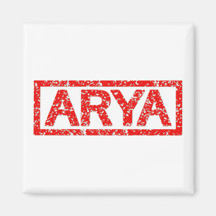 Arya Stamp Magnet
