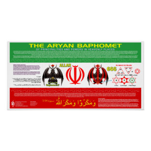 Aryan Baphomet Poster