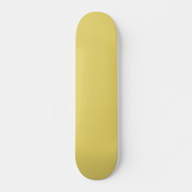  Arylide yellow (solid color)  Skateboard (Front)