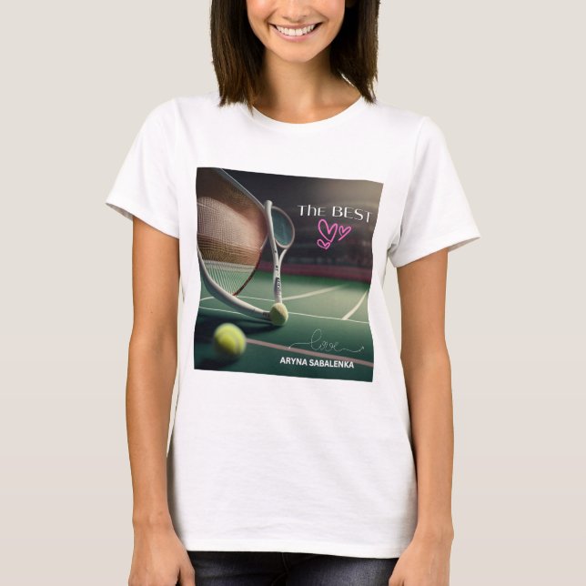 Aryna Sabalenka, tennis girl, tennis mom , tennis  T-Shirt (Front)