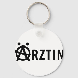 Ärztin icon key ring
