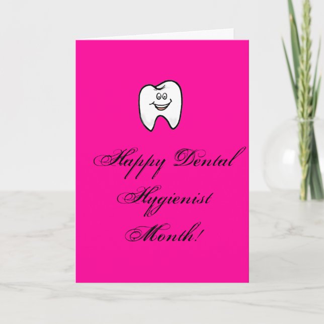 as5794, Happy Dental Hygienist Month! Card (Front)