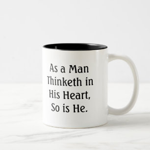 As a Man Thinketh Mug