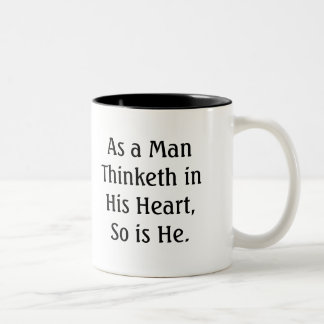 As a Man Thinketh Mug