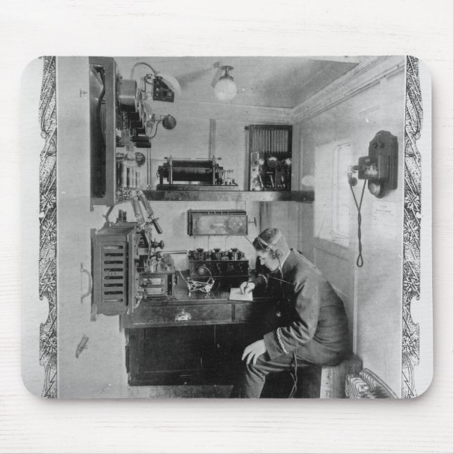 As Aboard the Wrecked "Titanic" Mouse Mat (Front)