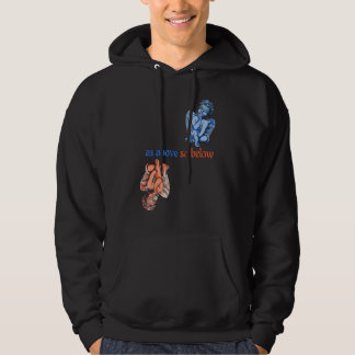 As Above So Below Angels Magic Alchemy Occult Hoodie