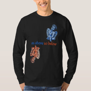 As Above So Below Angels Magic Alchemy Occult T-Shirt