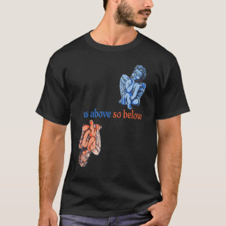 As Above So Below Angels Magic Alchemy Occult T-Shirt