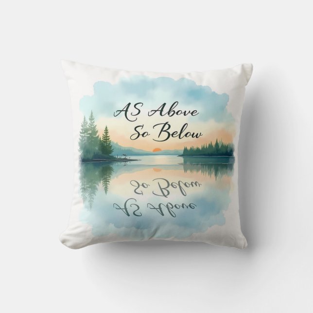 As Above So Below Cushion (Front)