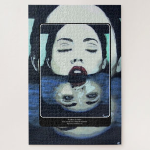 ‘As Above, So Below’ Painting on a  Jigsaw Puzzle